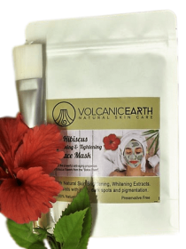 Hibiscus Face Mask (size: With Brush)