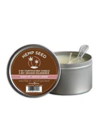 3 In 1 Suntouched Round Massage Oil Candle (Scent: Skinny Dip)